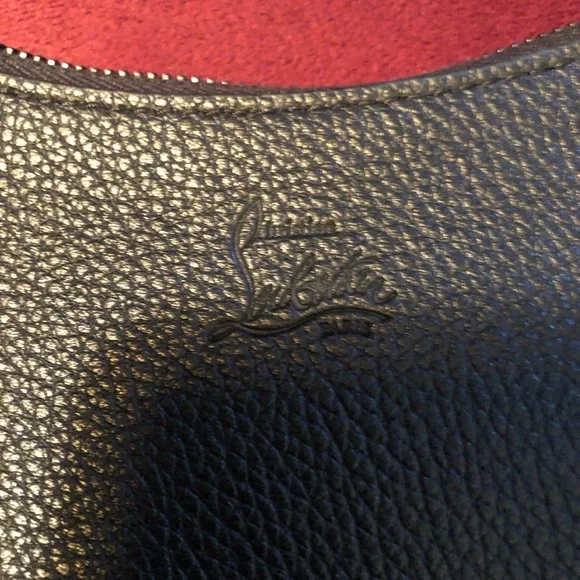 Christian Louboutin Handbag - NWT - Guaranteed Authentic-black leather-2 straps - Picture 3 of 10